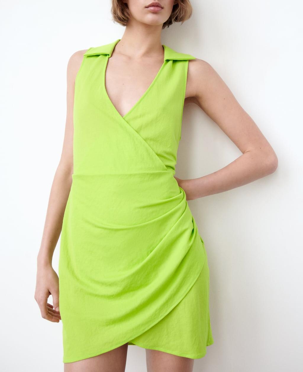 Spring Women Clothing Simple Shirt Dress