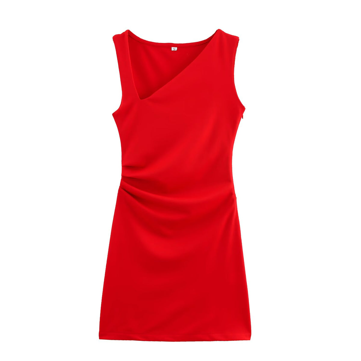 Spring Dress Women Clothing Slim Fit Slimming Casual Elegance Sleeveless