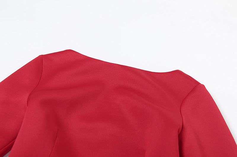 Red Chemistry Mini Dress - Red