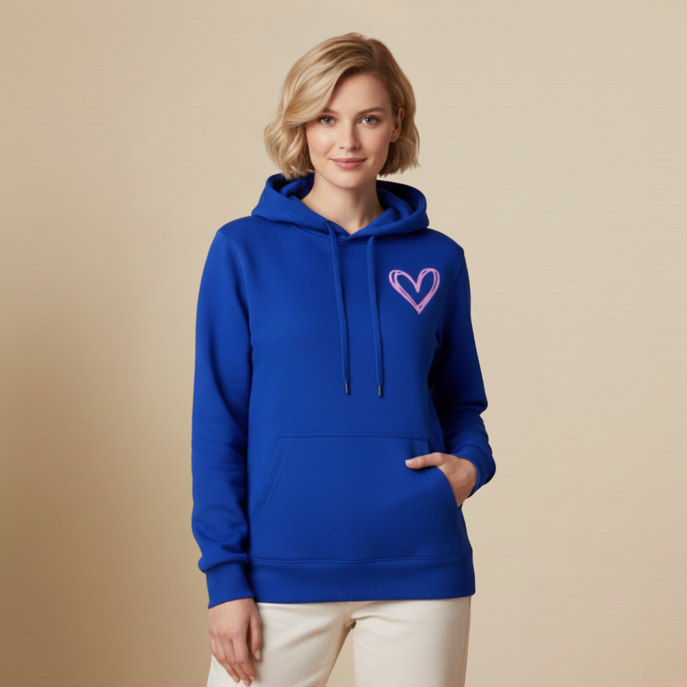 Casual Printed Hoodie Jacket for Women