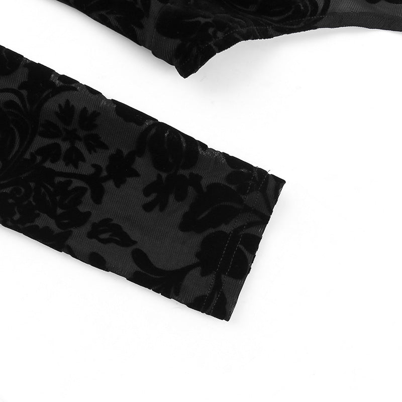 Lace Grace Bodysuit - Black