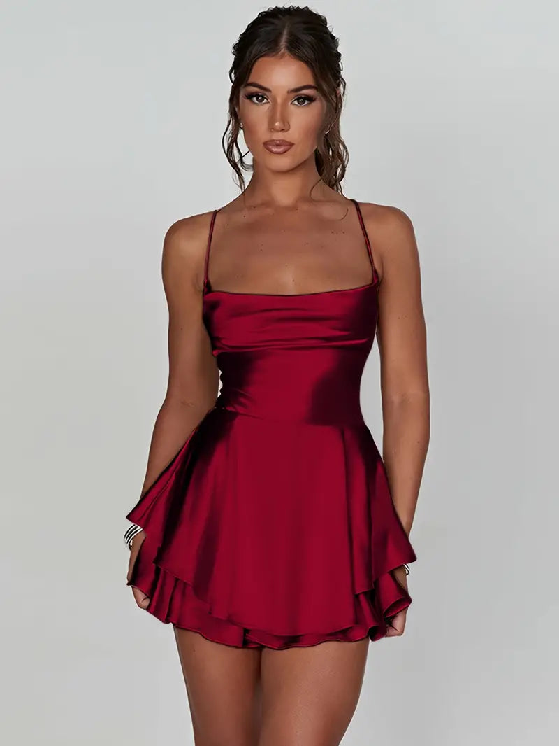 Alegría Timeless Seductive Silk Cocktail Dress Designer Edit