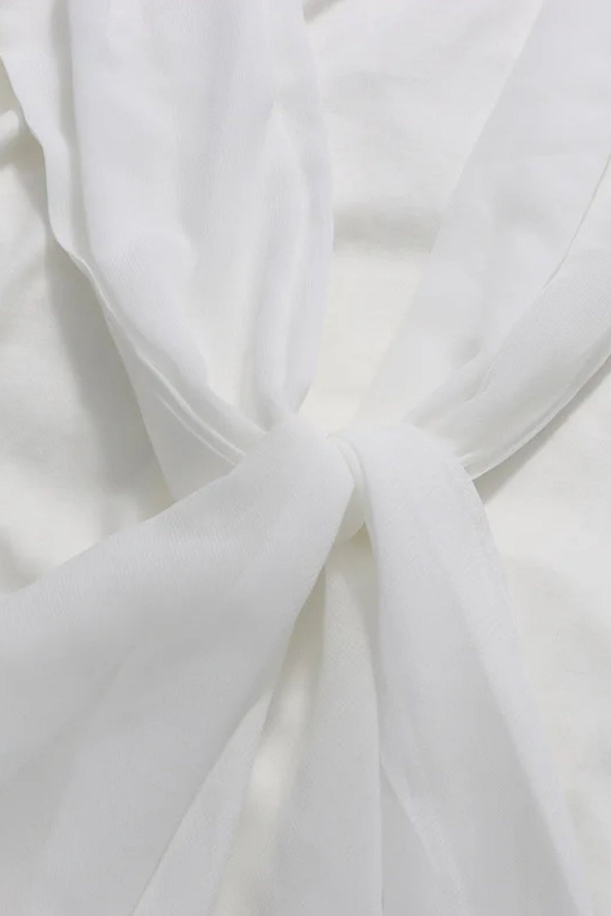 Boat Neck Long Sleeve Draped Knot Front Sash Maxi Dress 9
