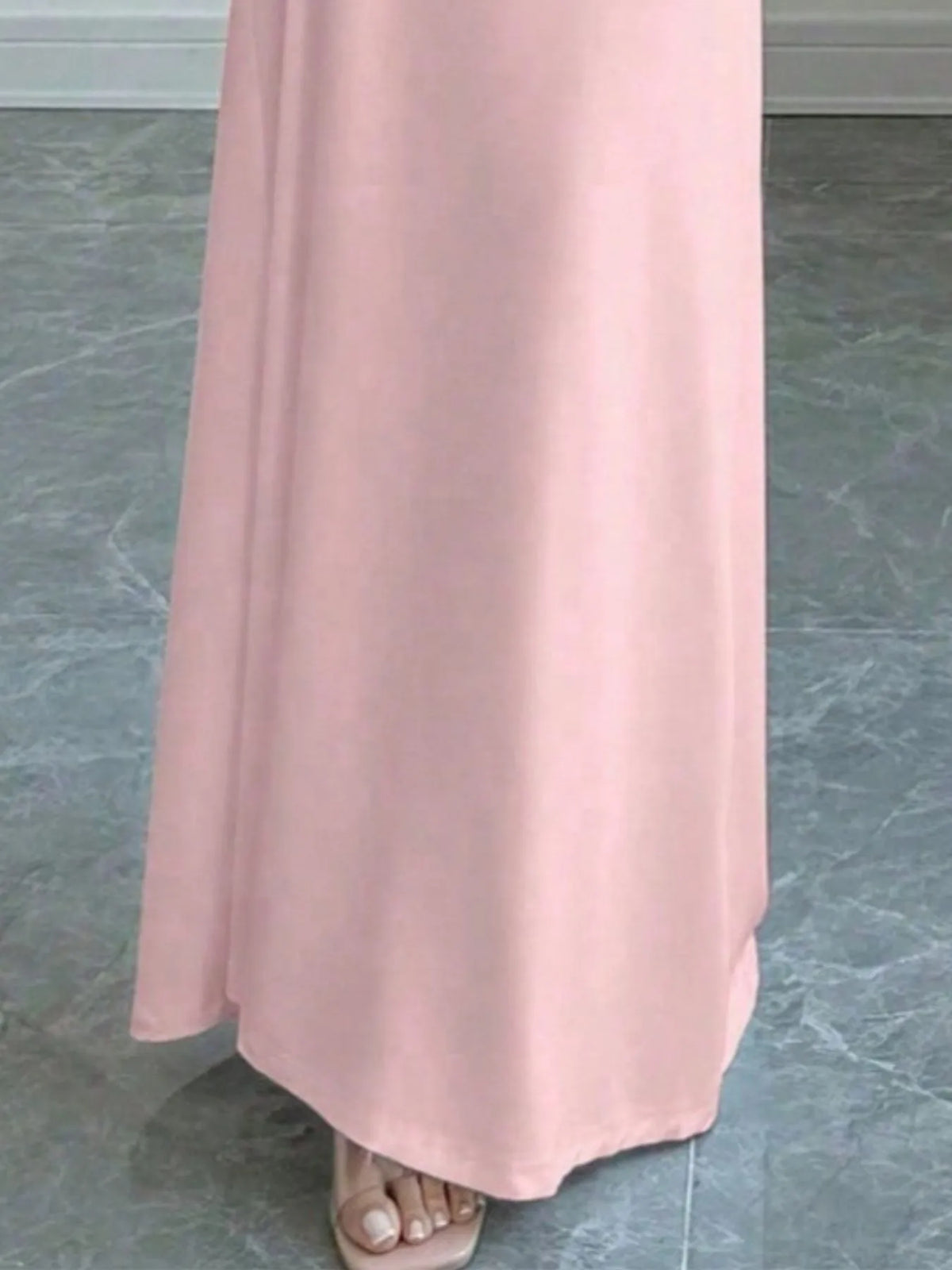 Fold Over Off Shoulder Long Sleeve Twist Back Bodycon Maxi Dress 17