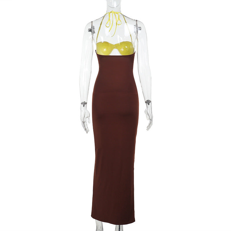 Jonjo Maxi Dress Brown