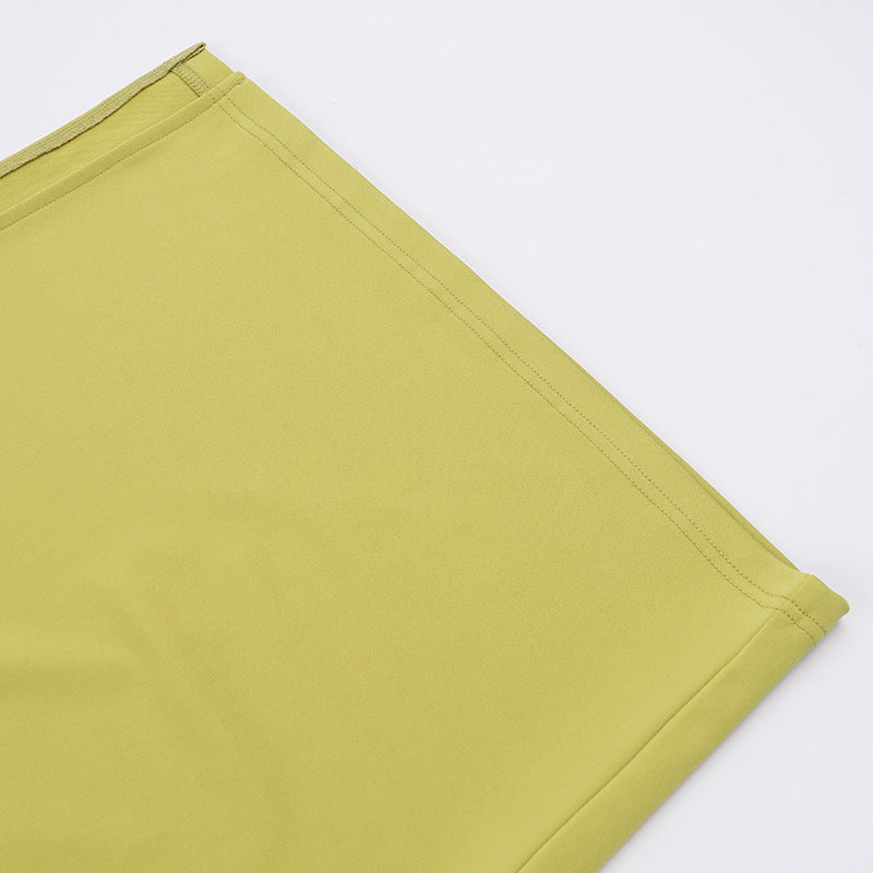 Marysh Mesh Bodycon Dress - Yellow