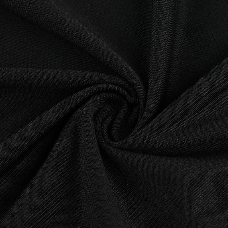 Alisha Off Shoulder Dress Black