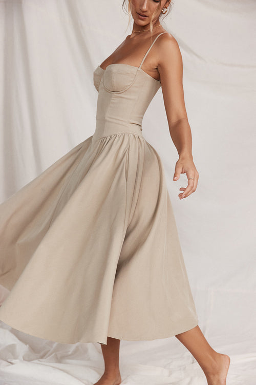 Longing For Love Strap Bustier Midi Dress - 8 Colors 18