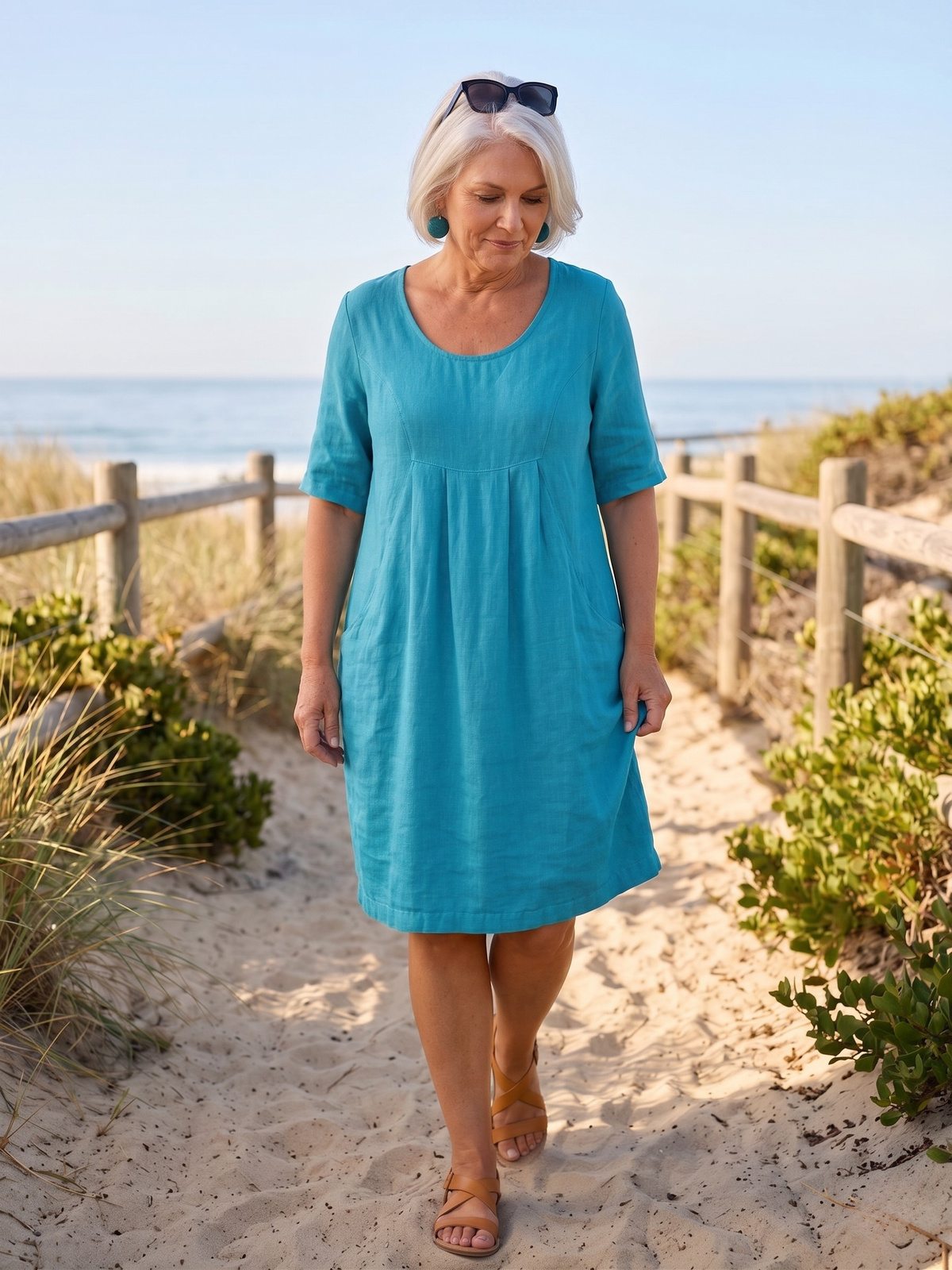MARLEY™ - EVERYDAY POCKET MIDI DRESS