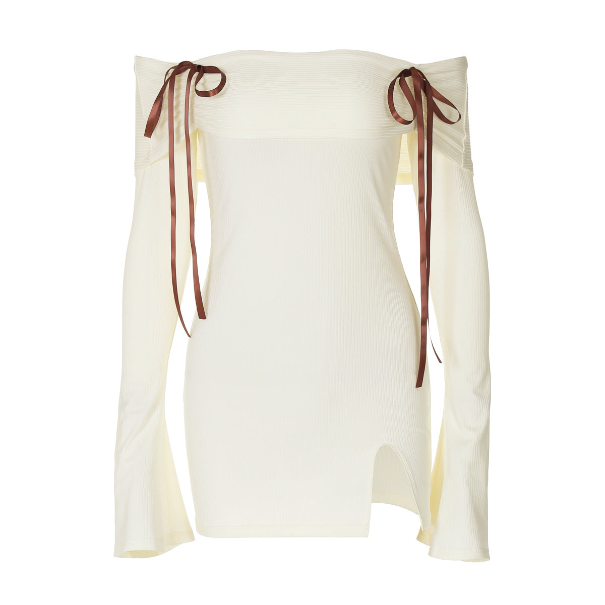 Rhode Mini Dress Apricot