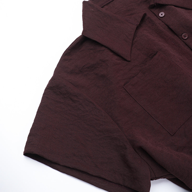 Brimley Romper - Brown