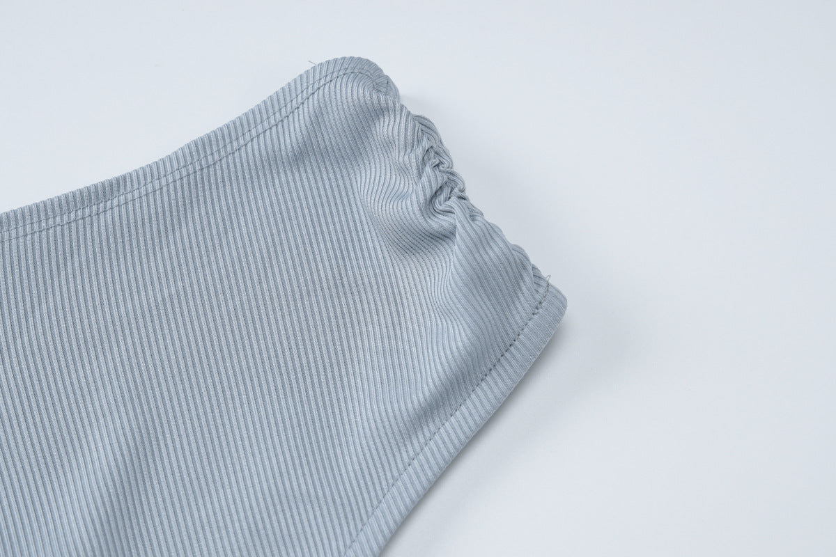 Mystical Off Shoulder Dress - Grey