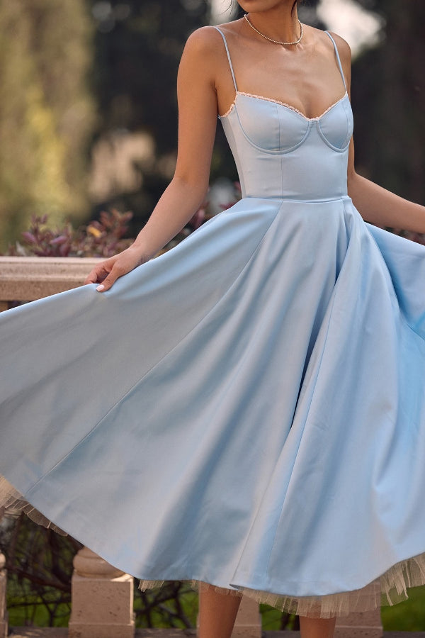 Lorraine Premium Strapless V Neck Sleeveless Tutu Maxi Dress Boutique Edit