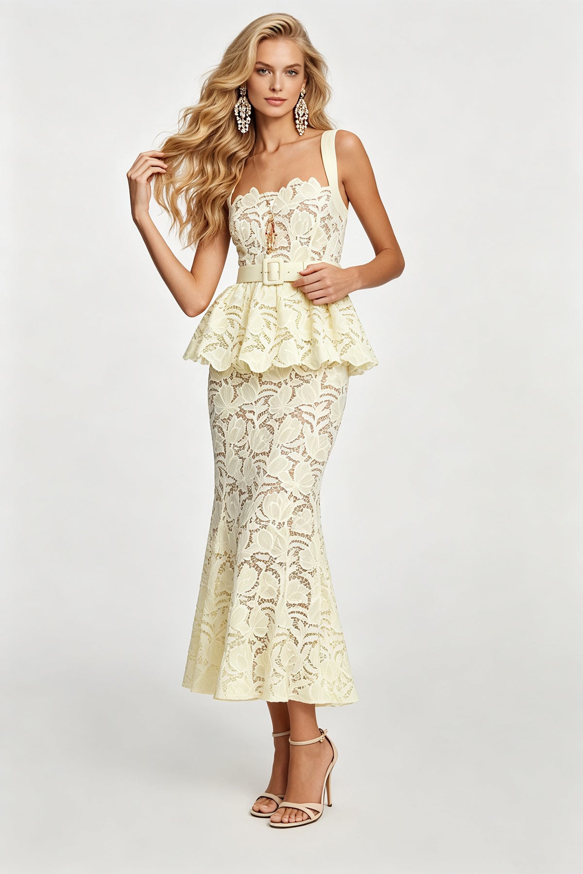 Women Summer Lace Sexy Formal Dress