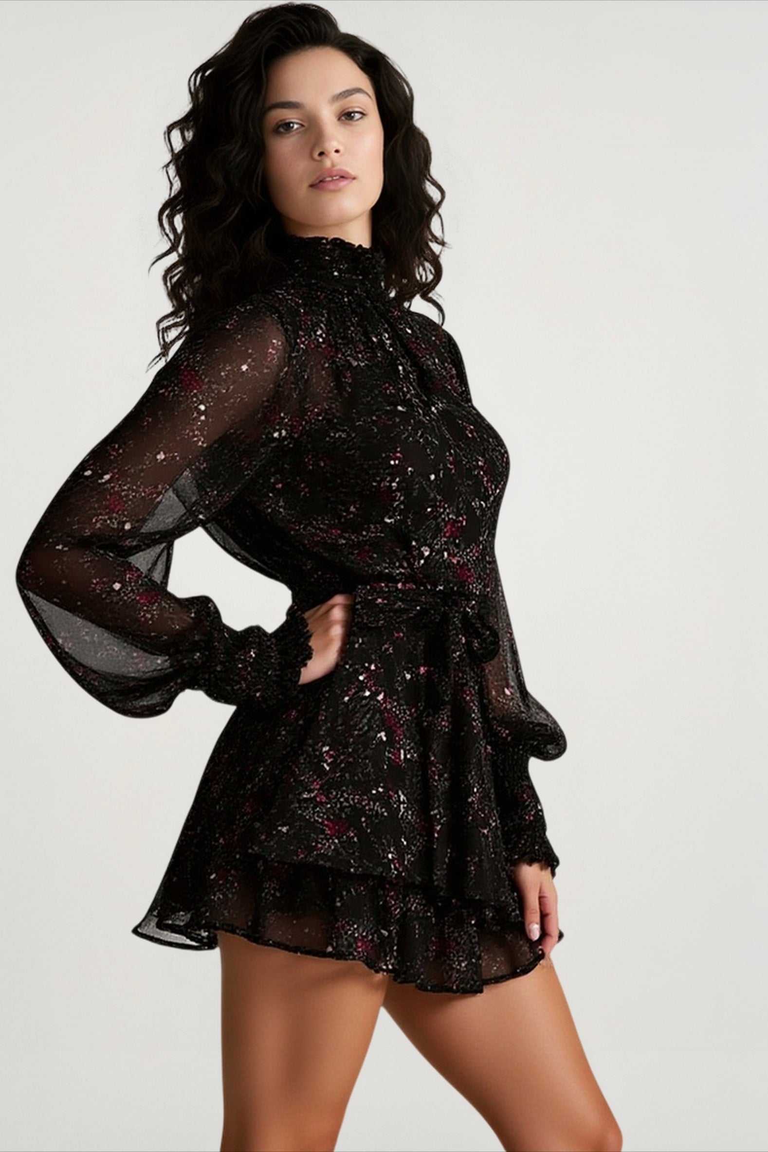 Vintage Washed Floral Dress