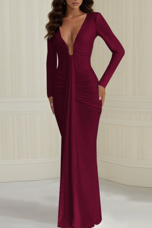 UNeck Bodycon Party Dress