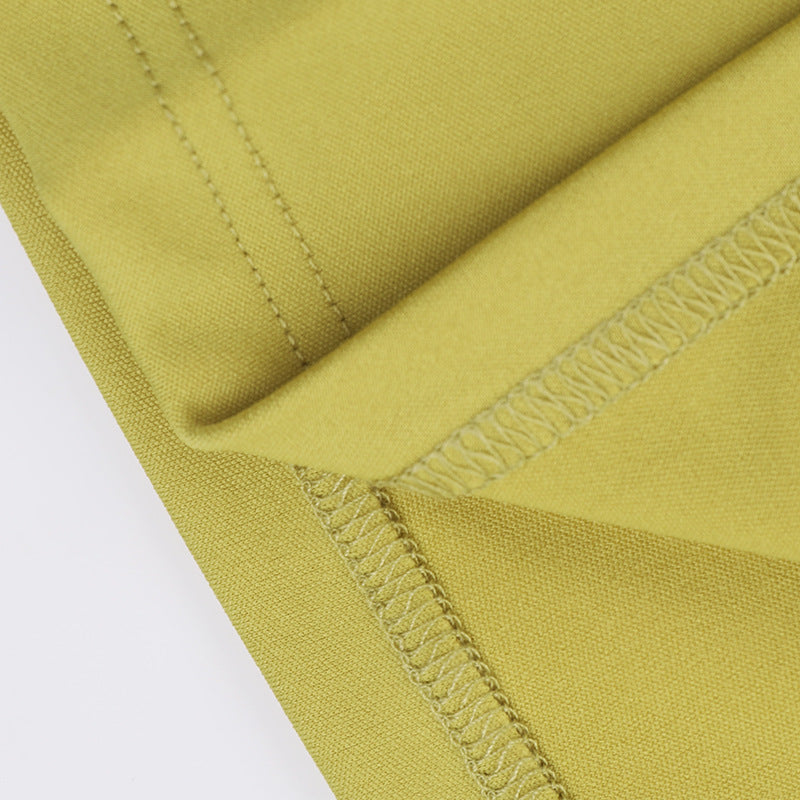 Marysh Mesh Bodycon Dress Yellow - View 15