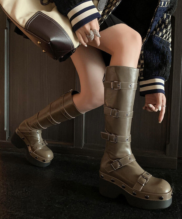 Vintage Inspired Orthopedic Boots