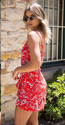 Kathleen Floral Mini Dress