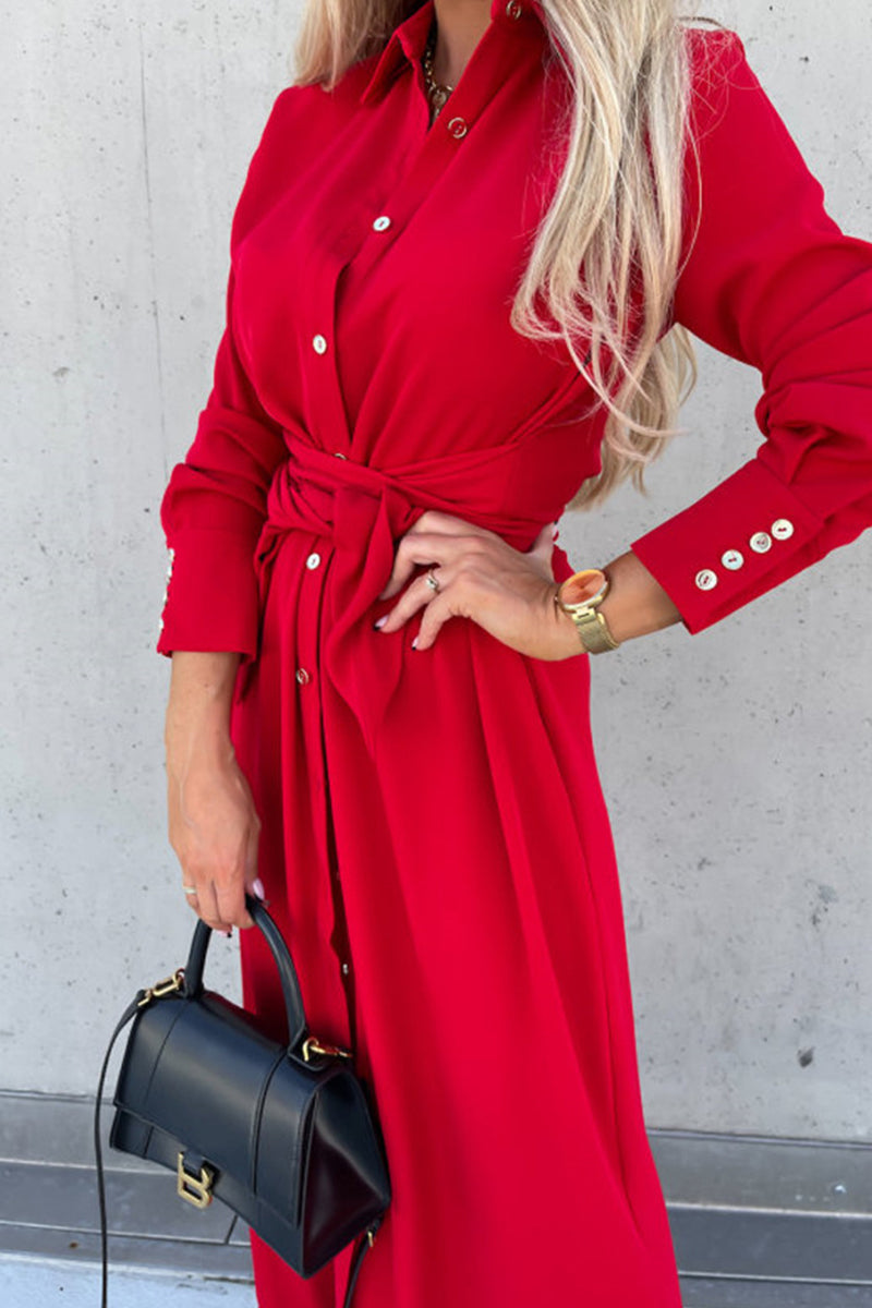Nadia Relaxed And Timeless Classic Dress for Modern Casual Wear