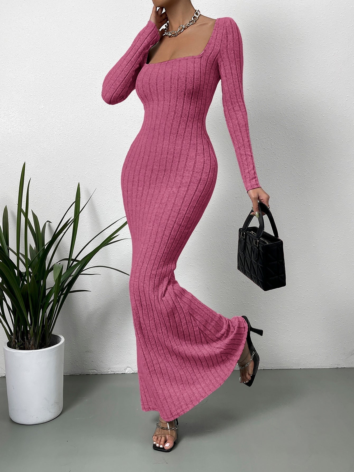 Ribbed Dress