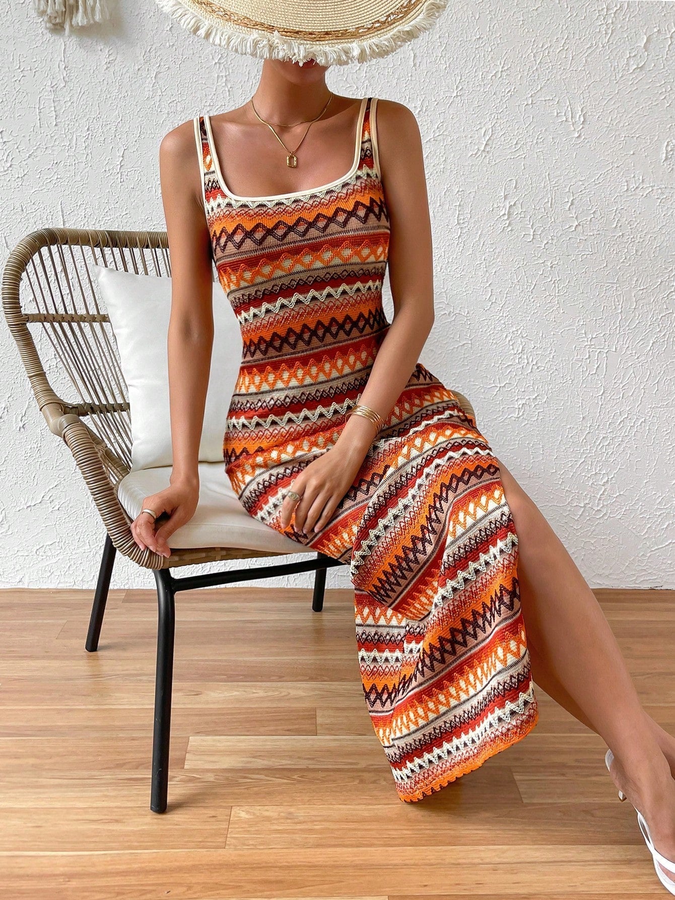Leila Minimalist Summer Beach Dress Evening Wear Edit