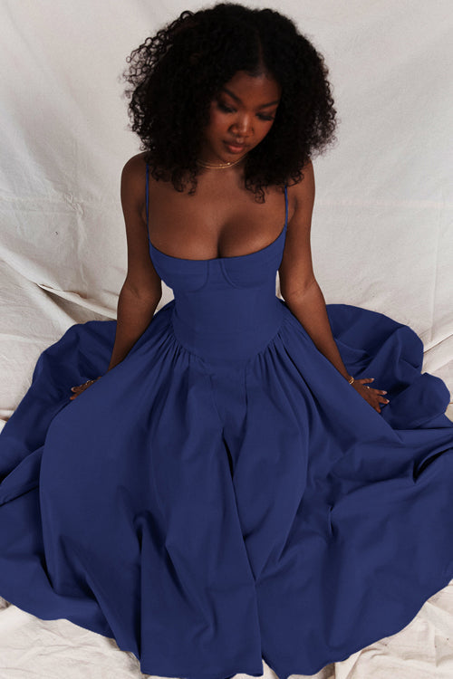 Longing For Love Strap Bustier Midi Dress - 8 Colors 11