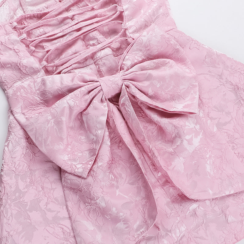 Antalya Mini Dress-Pink