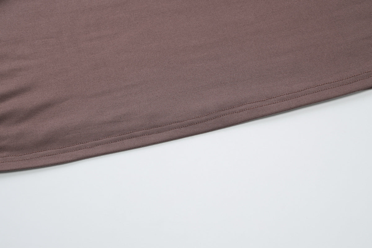 Niger Maxi Dress - Brown