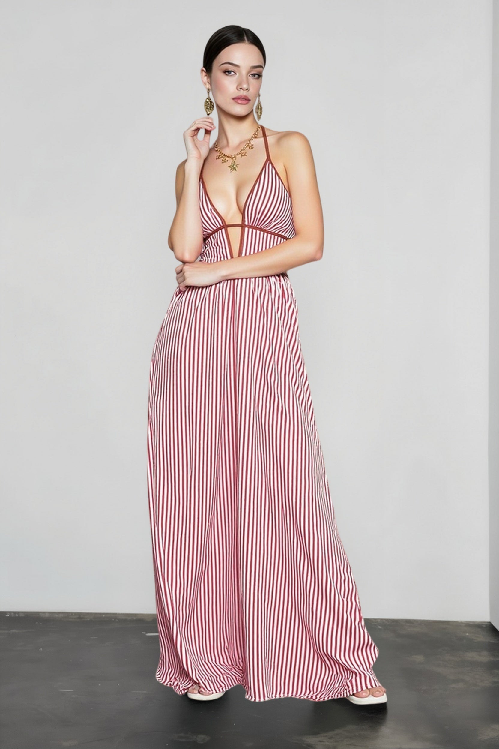 Halter-Neck Dress