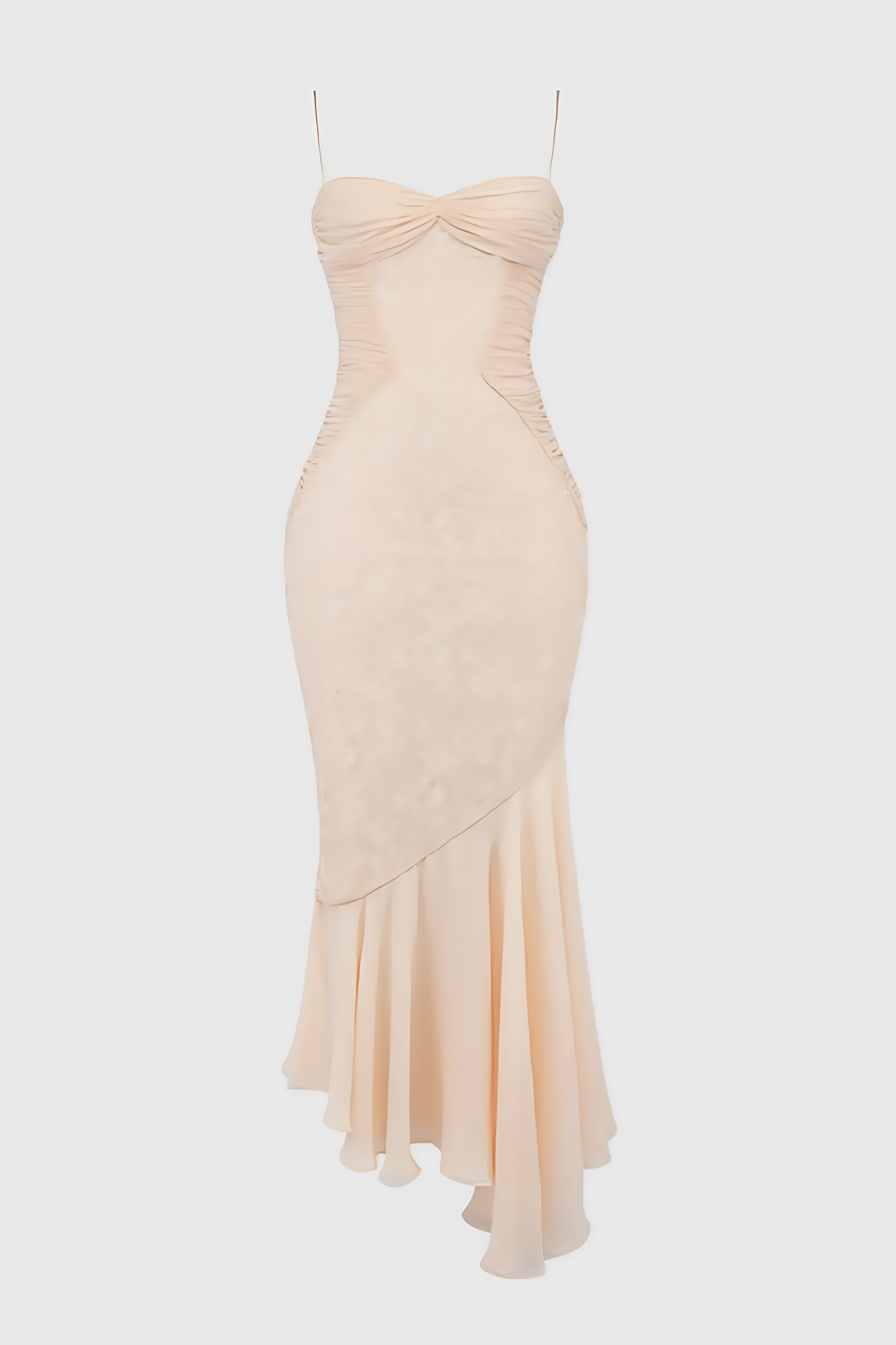 Vaelse Lace Ruffle Halter Maxi Dress - View 6