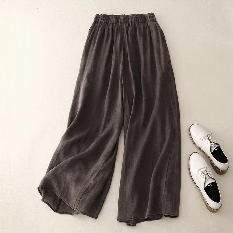 High Waist Wide Leg Pants
