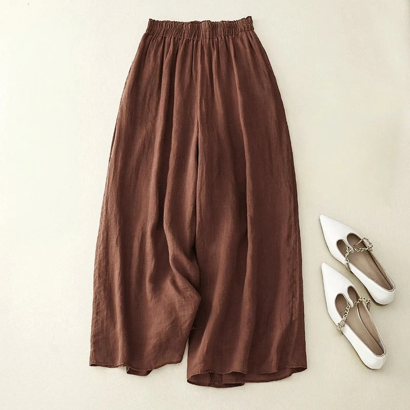 High Waist Wide Leg Pants