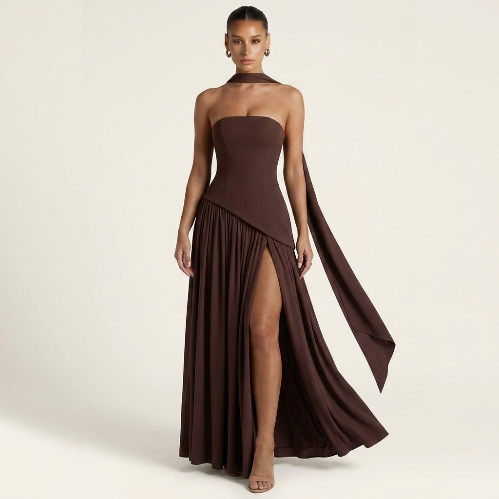 Megan | Corset Maxi Dress