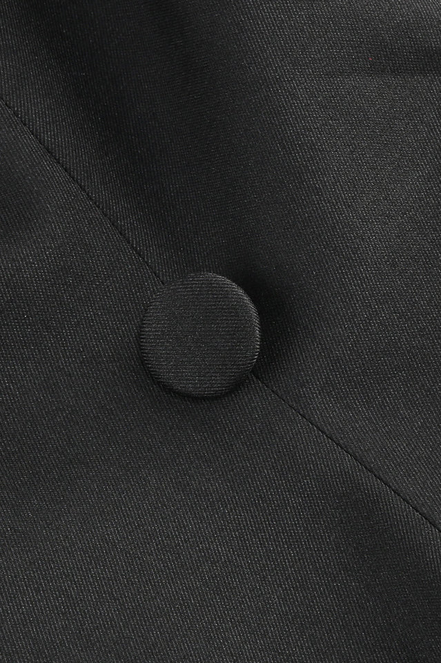 V Neck Lace Embellished Blazer