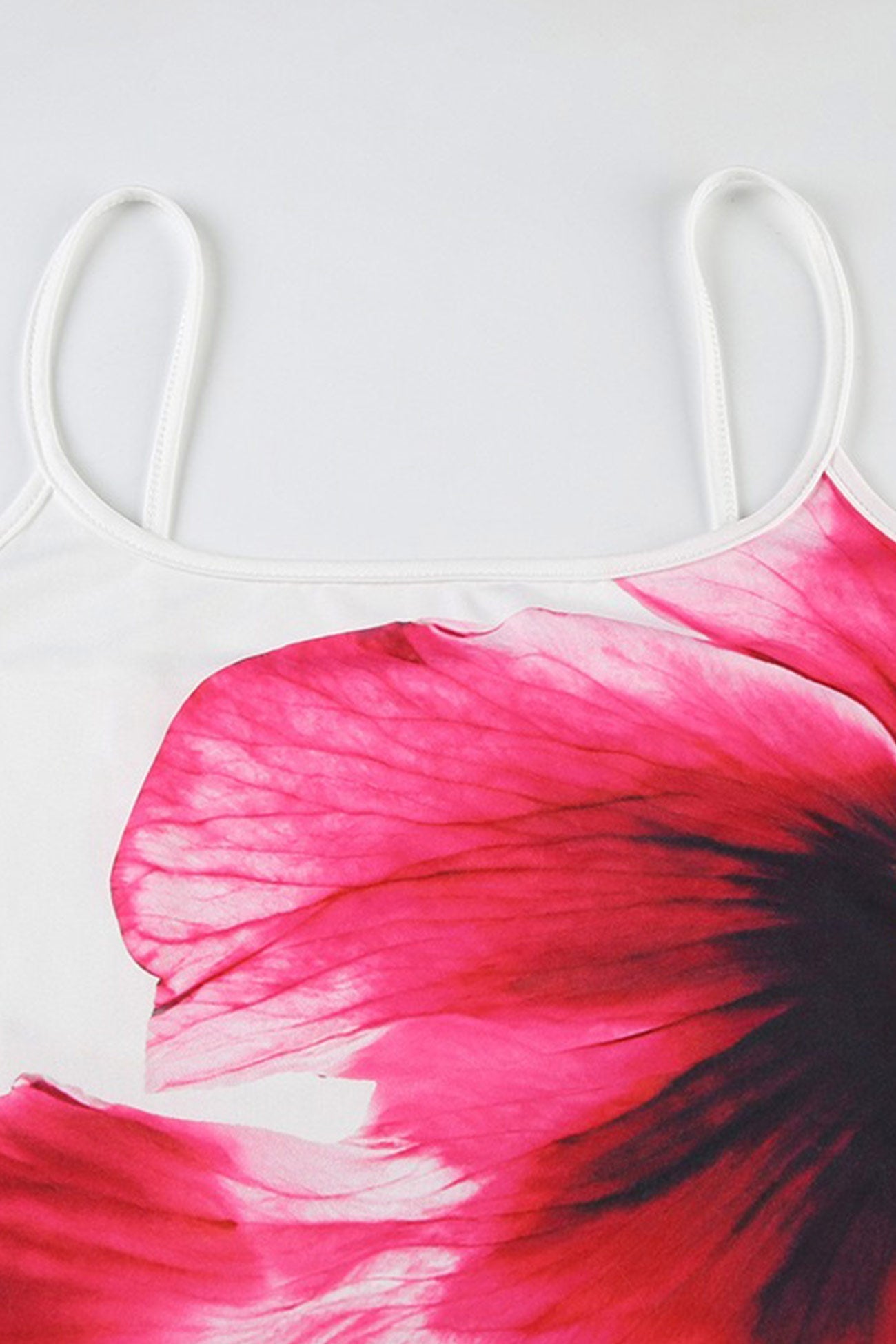 Floral Backless A line Cami Dress