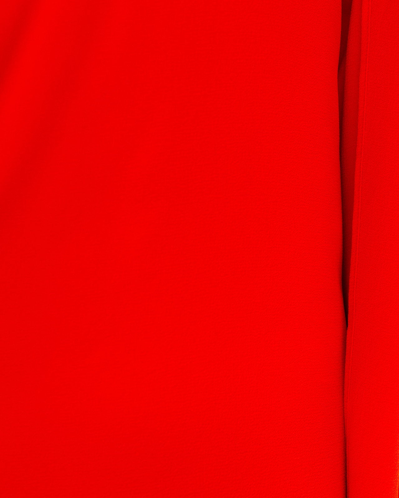 Side To Side One Shoulder Statement Dress - Tomato Red