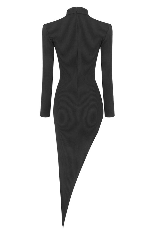 Pamela Asymmetrical Midi Dress