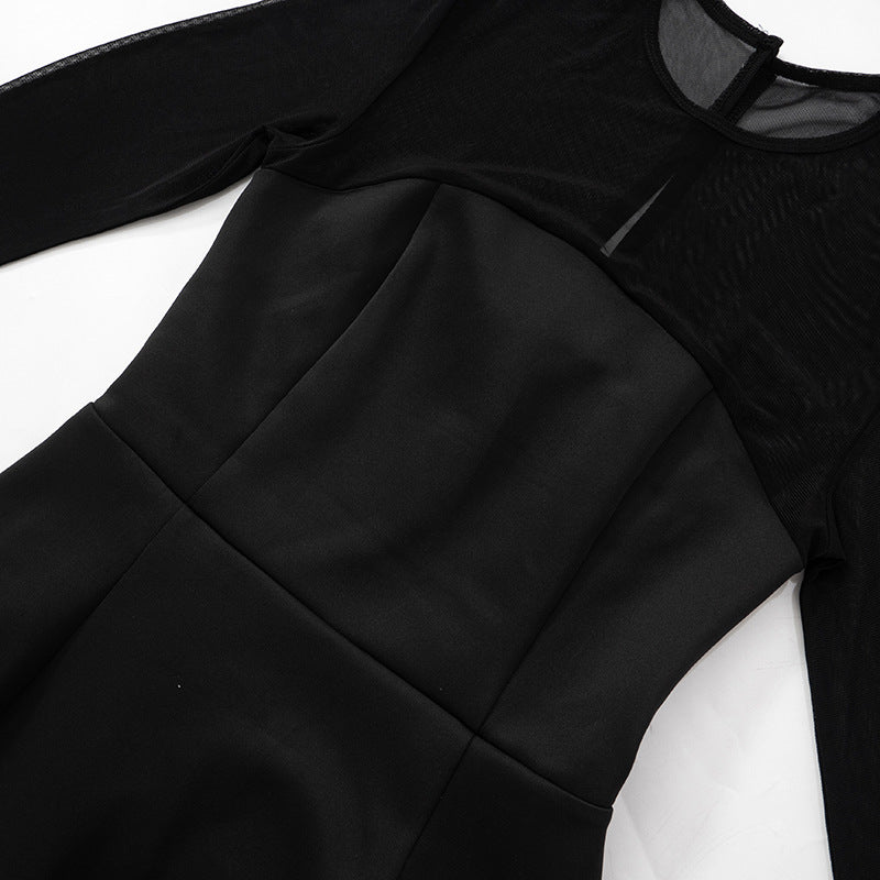 Rhythm Mini Dress Black