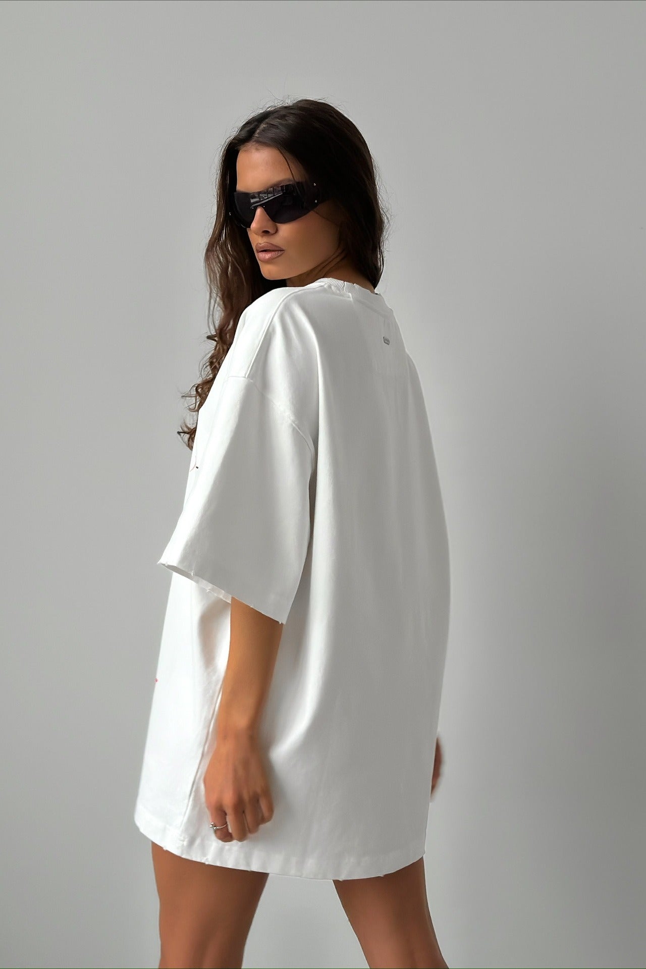 Trendy Oversized Graphic Crewneck T-Shirt