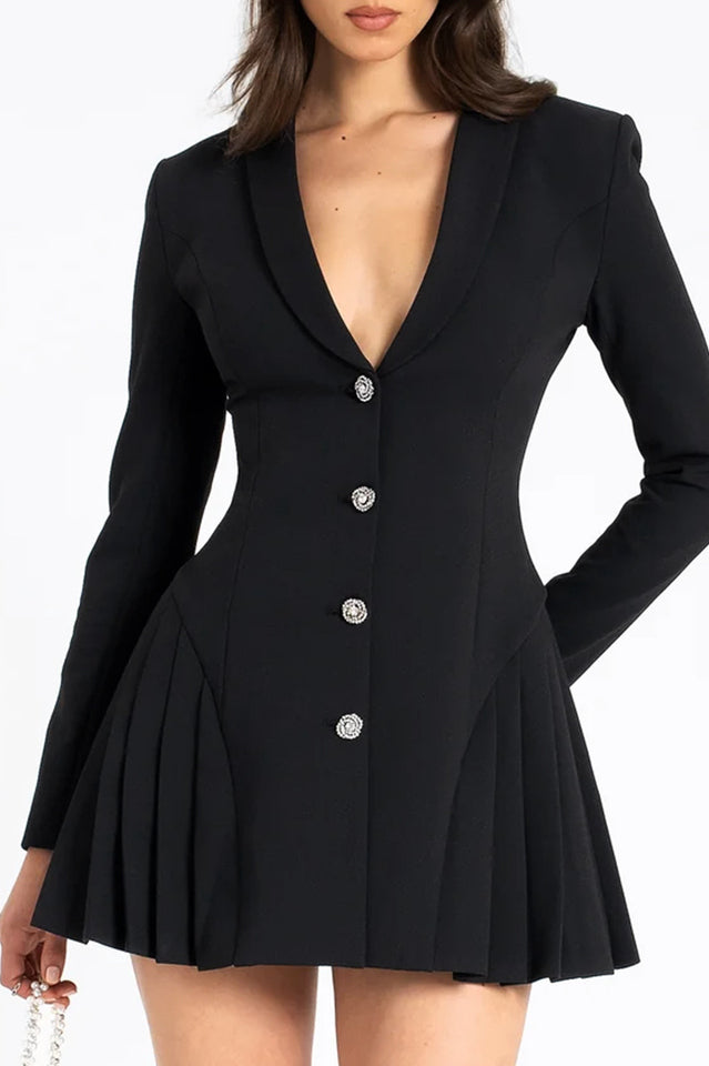 Phoebe Long Sleeve Mini Dress