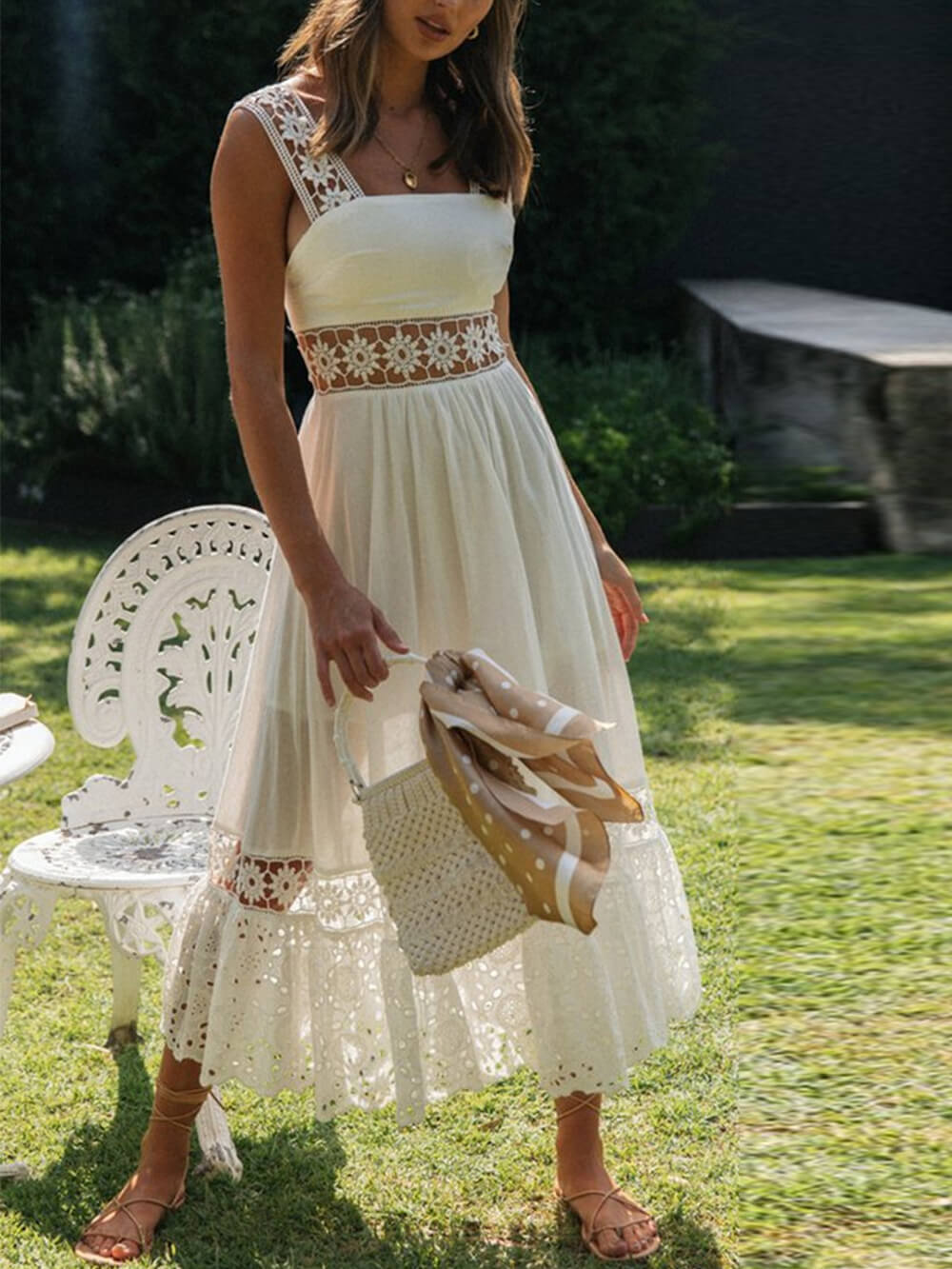 Ivy Garden Party Midi Dress
