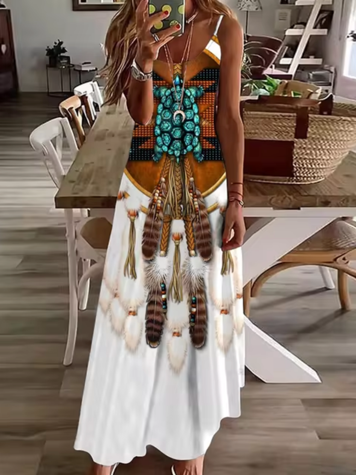 Brina Premium Classic Bohemian Maxi Dresses Statement Occasion Edit