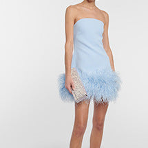 Seraya Mini Dress Blue