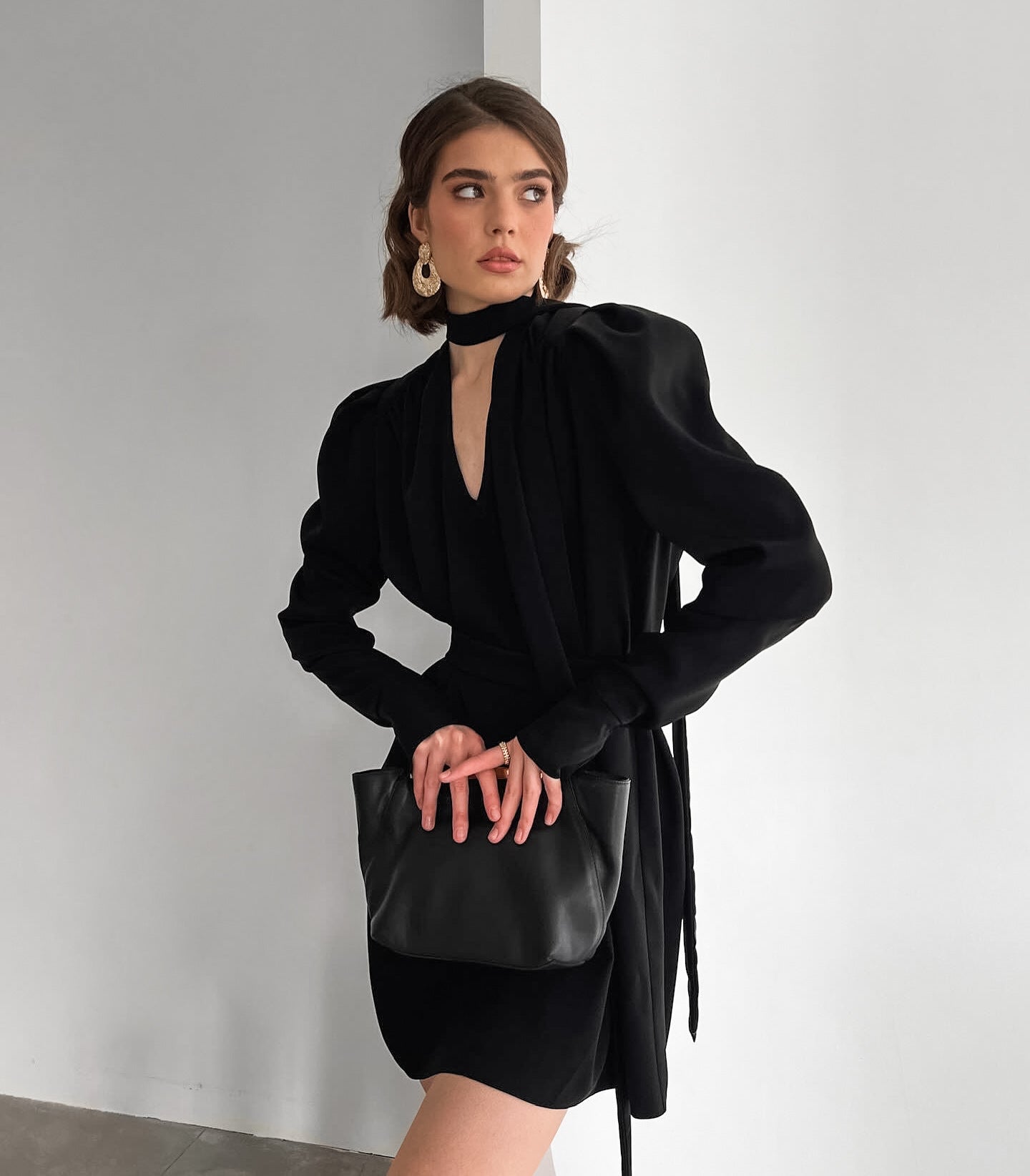 Jackson Mini Dress Black