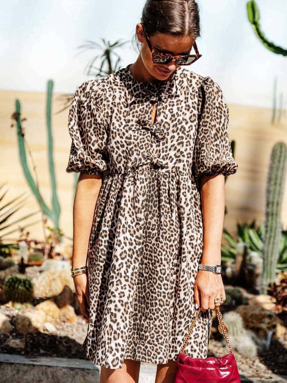 Alessandra Timeless Leopard Dress Everyday Luxe Edit