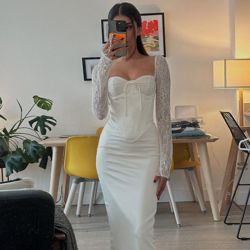 Togo Maxi Dress White