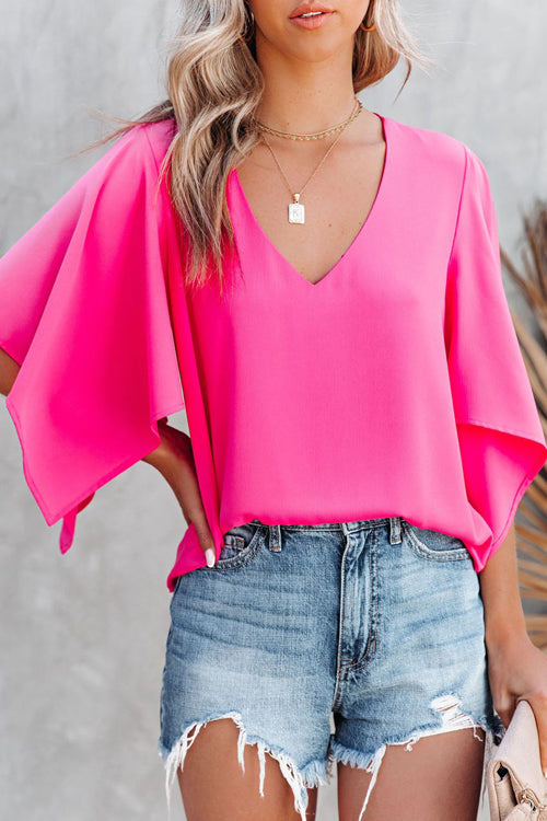 Groovy Vibes Short Sleeve Top -3 Colors