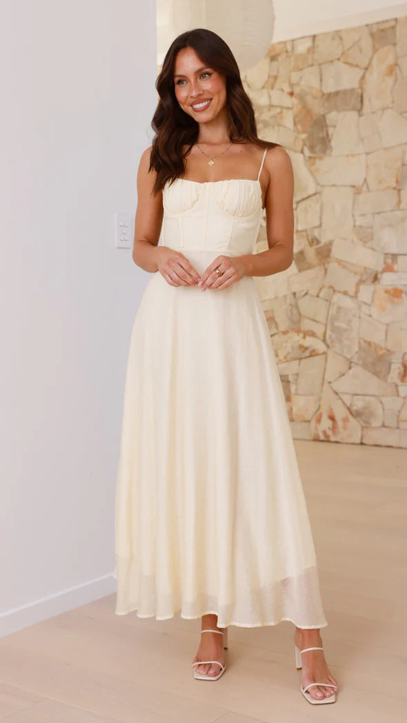 Ducasse Maxi Dress - Yellow