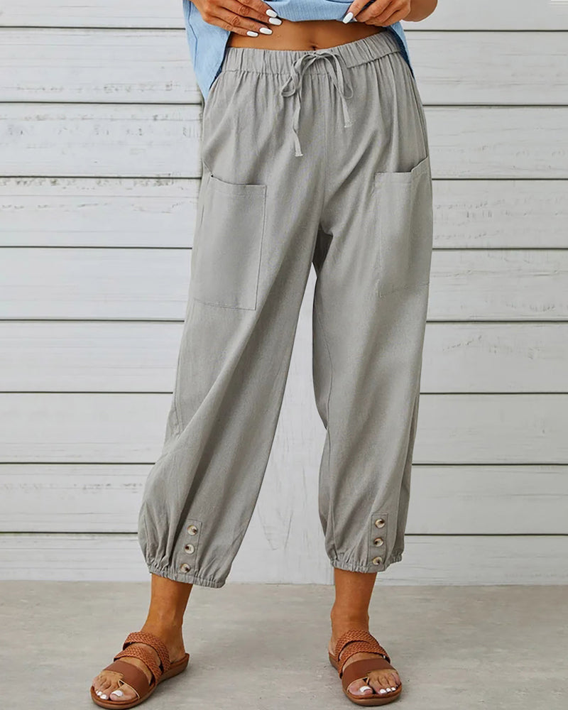 Susanna Luxe Wide Waisted Dress Pants Boutique Collection